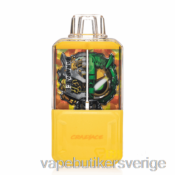 Vape Sverige Crazyace B15000 Engångs Bananis